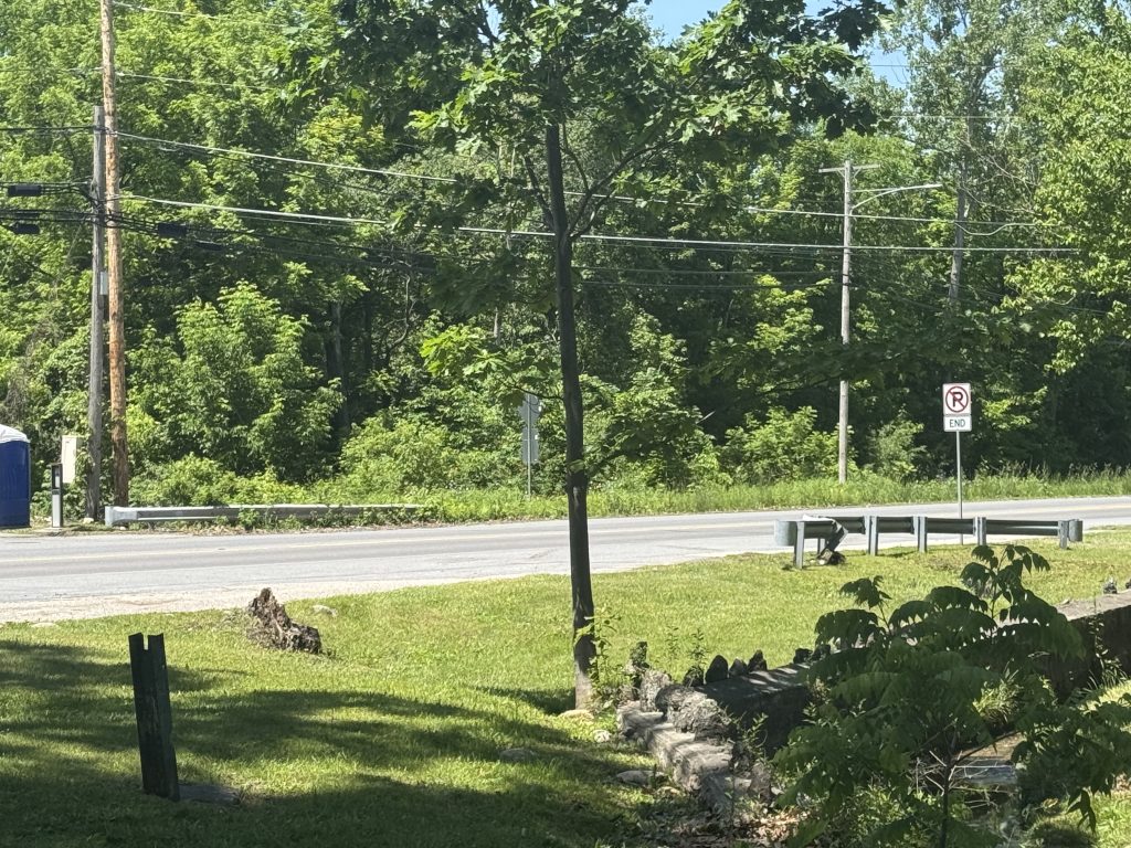 Location of the accident in front of the Freeze in Bennington Vermont 1 pm on 8 June 2026