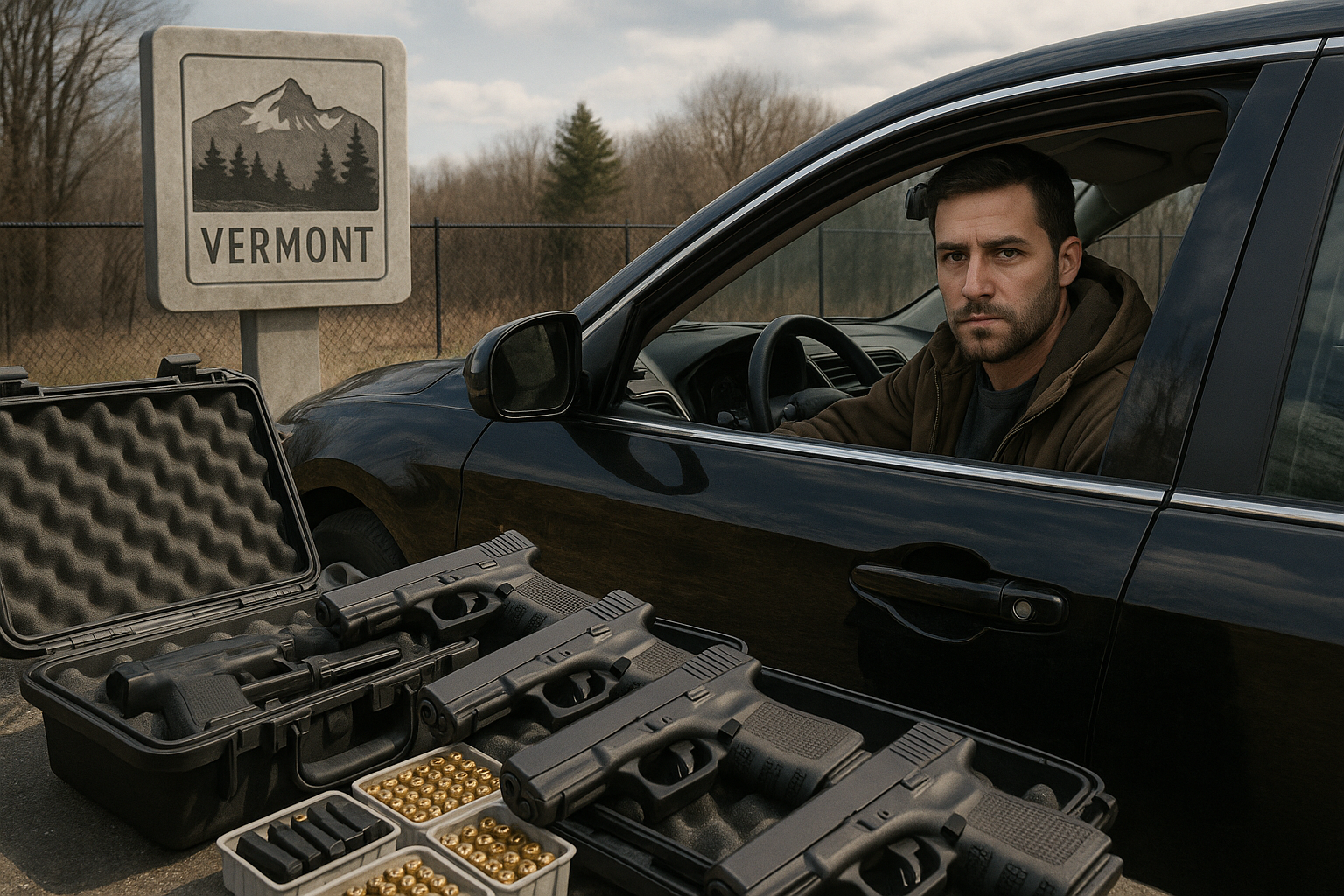Firearms Trafficking Network Linked to Vermont