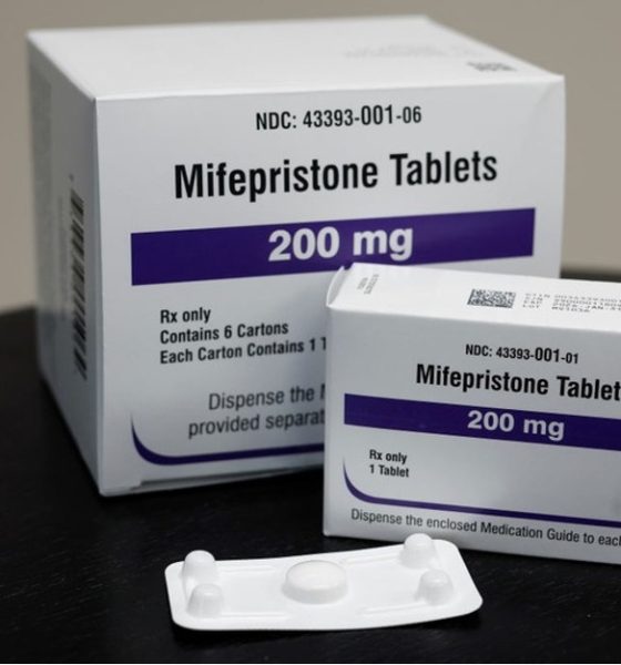Mifepristone 200 mg tablet packaging and blister pack