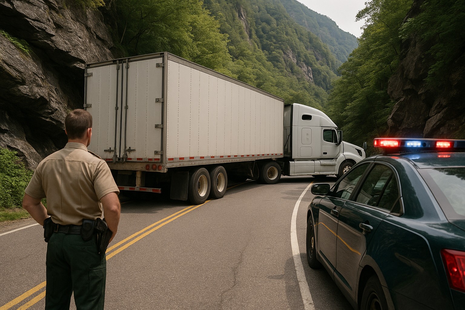 New Fines for Oversized Trucks in Smugglers Notch to Begin July 1