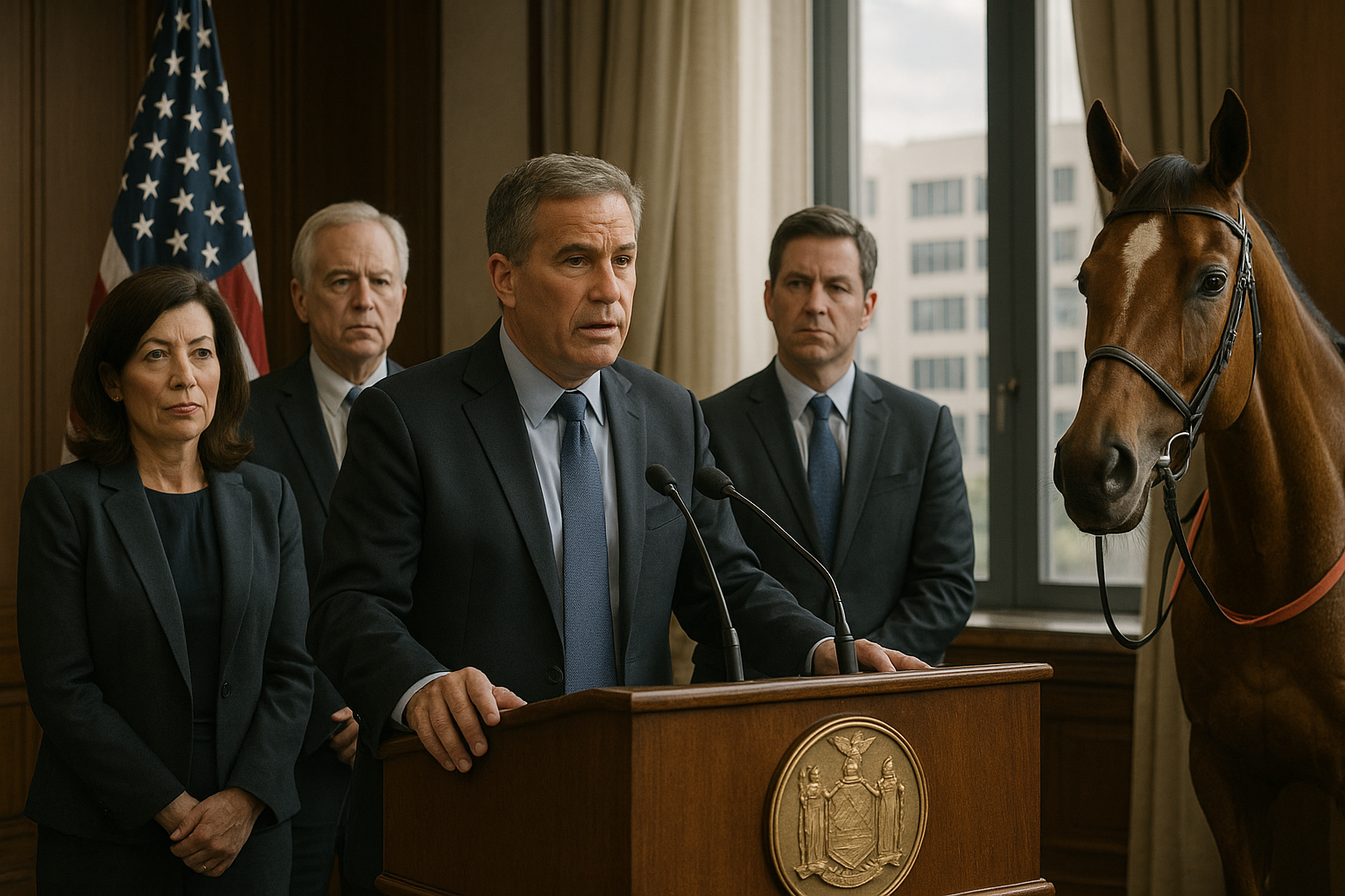 New York Leaders Address Horseracing Funding Amid Casino Dispute