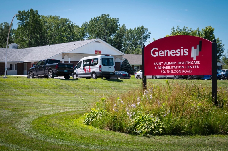 Genesis Saint Albans Healthcare and Rehabilitation Center sign