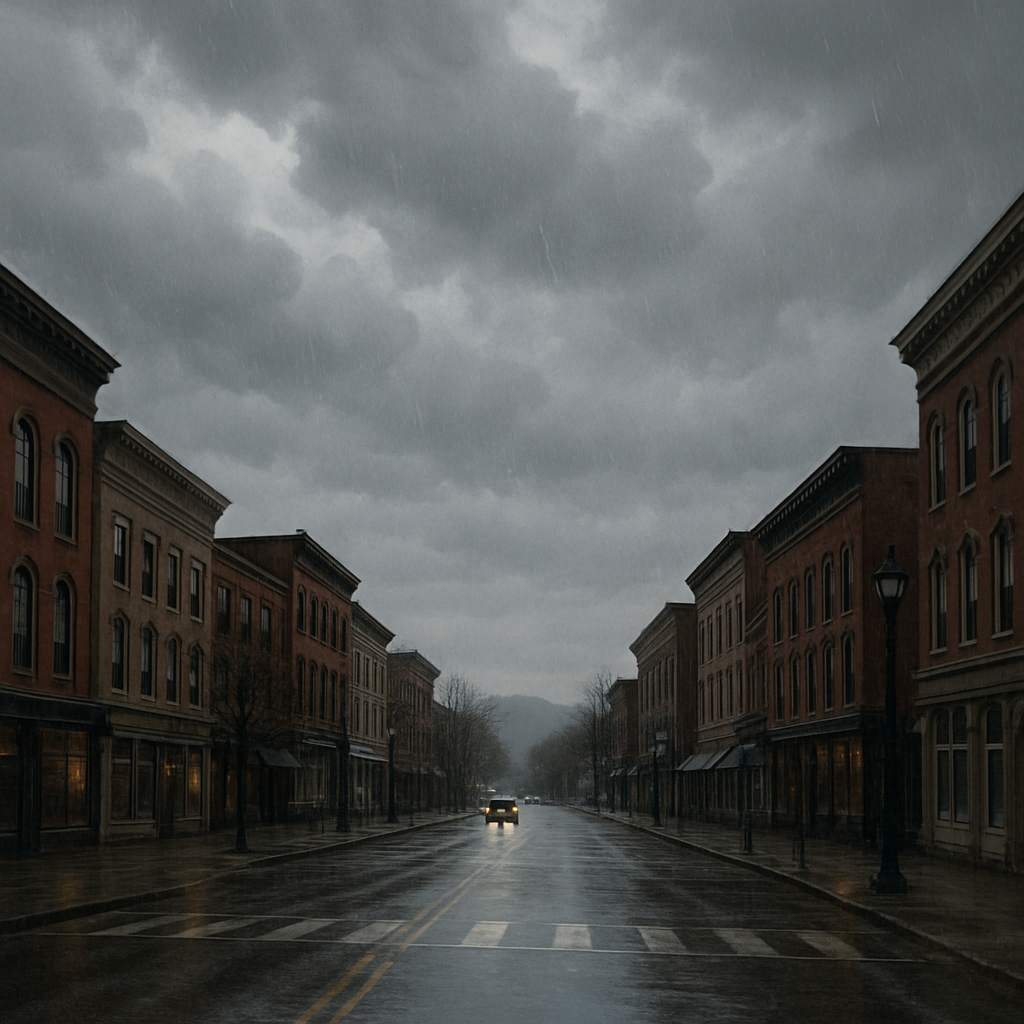 Overcast Skies and Light Drizzle Ahead in Bennington