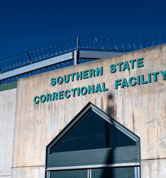 Southern State Correctional Facility exterior with barbed wire