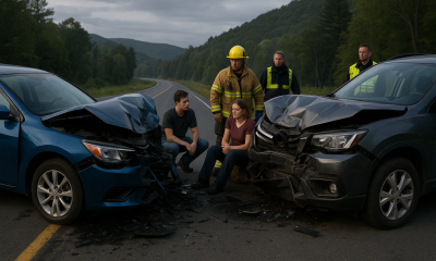 Two Injured in Head-On Crash on Route 30 Near Bennington