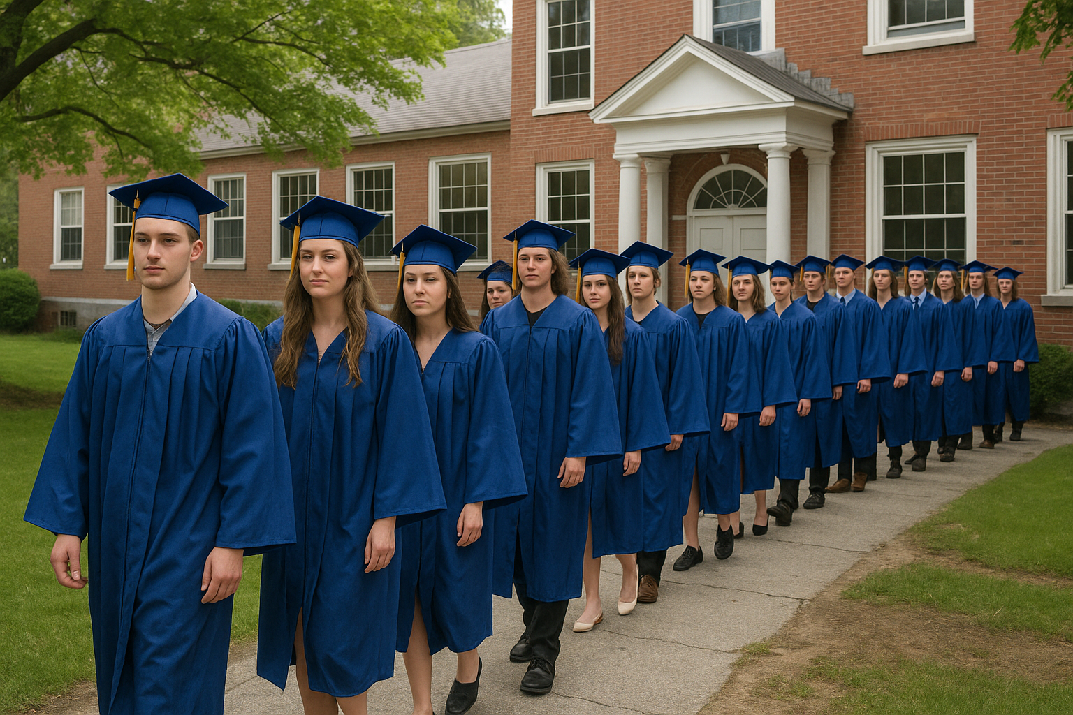 Village School Honors Class of 2020 with Emotional Senior Walk