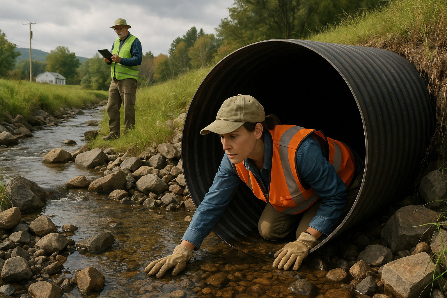 Volunteers in Bennington Tackle Flood Risks by Monitoring Culverts