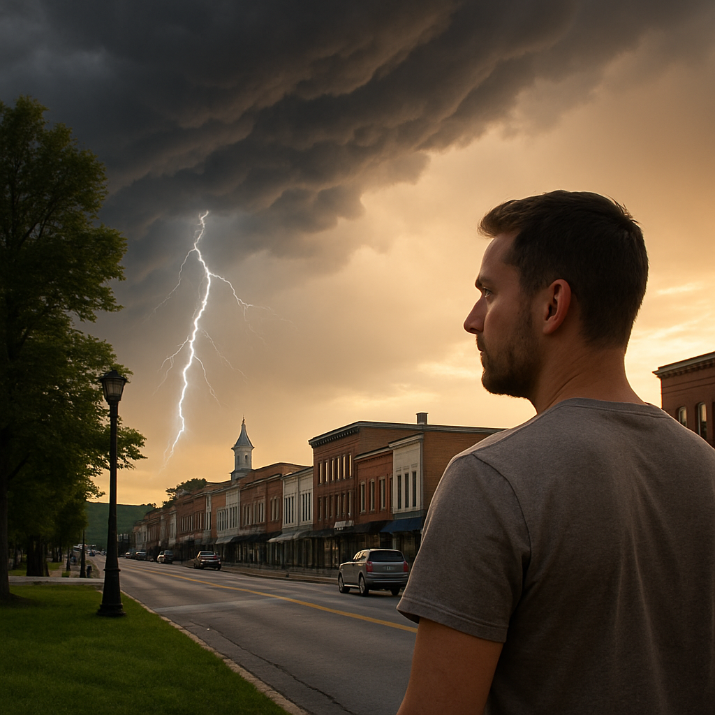 Warm Days Ahead with Thunderstorms in Bennington