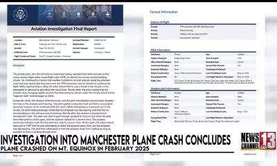 Aviation report on Manchester plane crash investigation