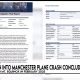 Aviation report on Manchester plane crash investigation