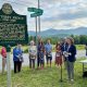 Dedication ceremony at Lucy Terry Prince historical marker