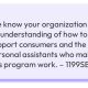 Testimonial quote from 1199SEIU about organizational support