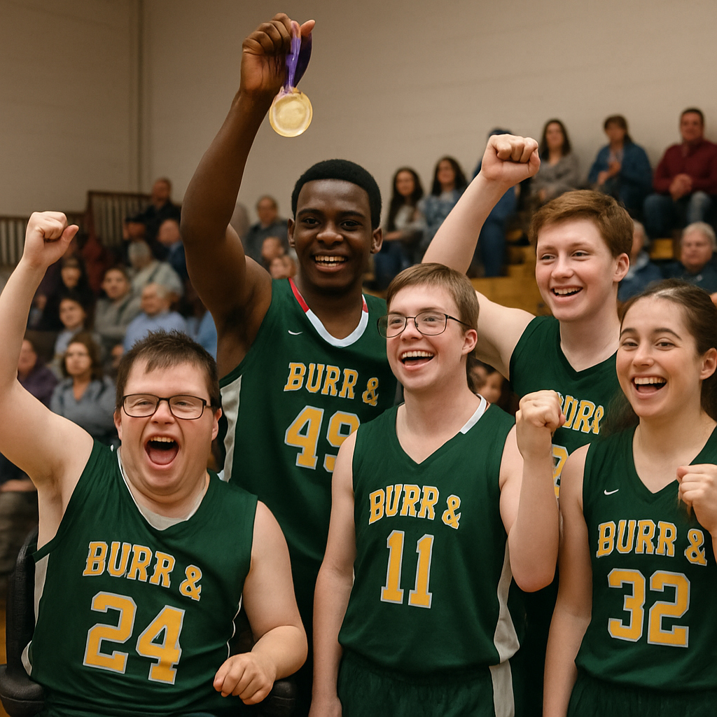 Burr & Burton Unified Basketball Team Celebrated for Special Olympics Gold