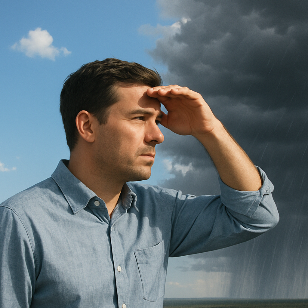 Clear Skies Today with Rain Showers Ahead