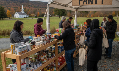 Community Pantry in Athens Aids Local Families in Need