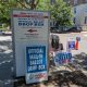 DC official mail-in ballot drop box on sidewalk