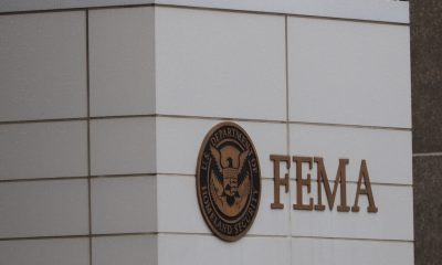 FEMA sign on government building exterior