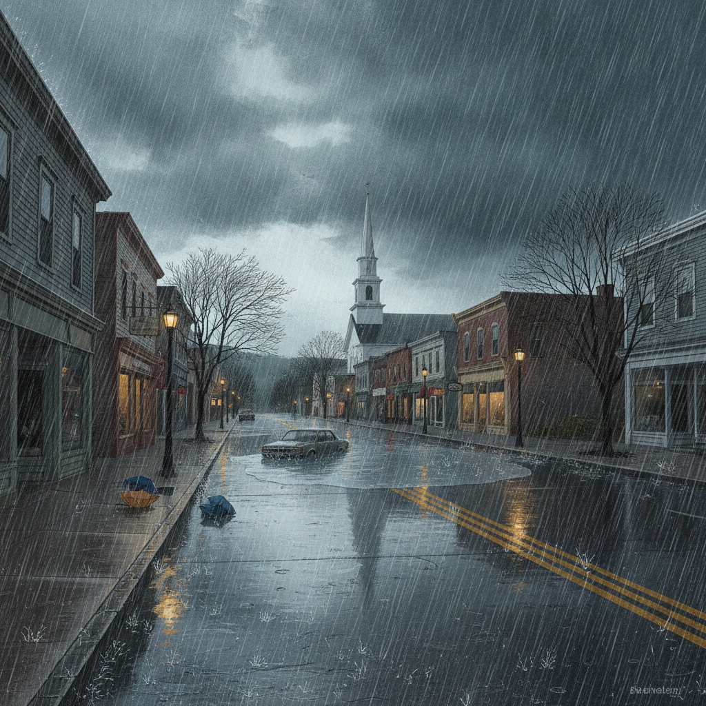 Heavy Rain Expected Today in Bennington