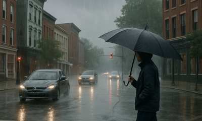 Heavy Rain Expected Today in Bennington