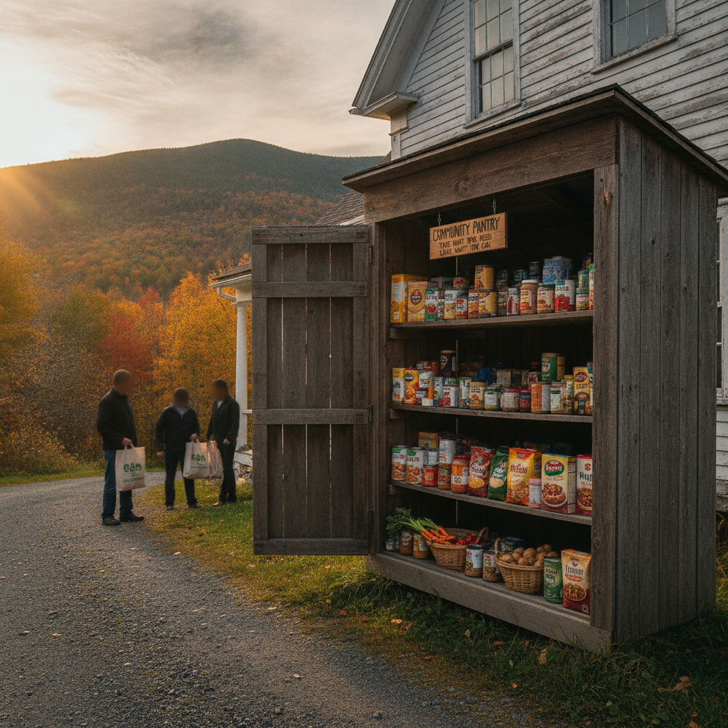 Local Couple's Pantry Serves Neighbors in Need in Athens, VT