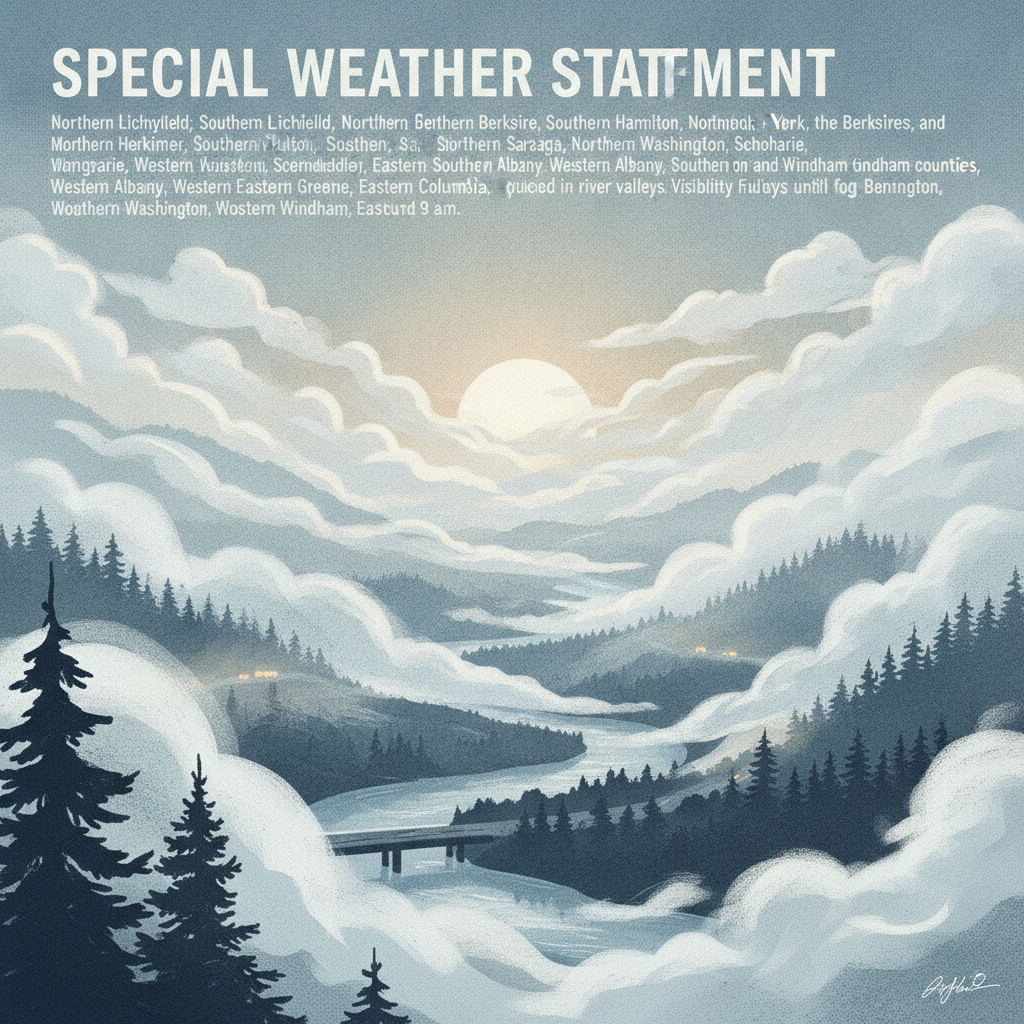 Special Weather Statement: Northern Litchfield; Southern Litchfield; Northern Berkshire; Southern Berkshire; Northern Herkimer; Hamilton; Southern Herkimer; Southern Fulton; Montgomery; Northern Saratoga; Northern Warren; Northern Washington; Schoharie; Western Schenectady; Eastern Schenectady; Southern Saratoga; Western Albany; Eastern Albany; Western Rensselaer; Eastern Rensselaer; Western Greene; Eastern Greene; Western Columbia; Eastern Columbia; Western Ulster; Eastern Ulster; Western Dutchess; Eastern Dutchess; Northern Fulton; Southeast Warren; Southern Washington; Bennington; Western Windham; Eastern Windham