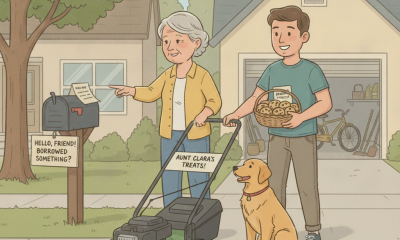 Aunt Clara: How to Retrieve Your Lawnmower Without Starting a Neighborhood War