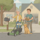 Aunt Clara: How to Retrieve Your Lawnmower Without Starting a Neighborhood War