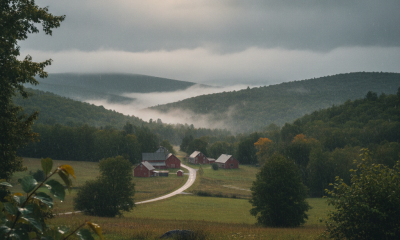 Bennington County Forecast: Mild Late-Summer Days, Cloud Cover, and Spotty Drizzle Ahead
