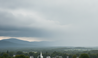 Bennington Forecast: Mild, Overcast Finish to August Ahead of Heavy Tuesday Rain