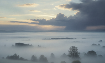 Bennington Forecast: Morning Fog and Mild Skies Precede Heavy Late-Weekend Downpours