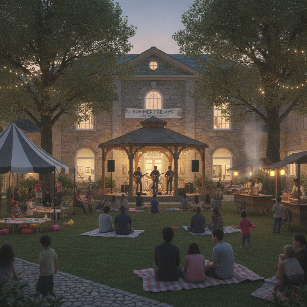 Bennington Museum Hosts Free Concerts in the Courtyard on Summer Fridays