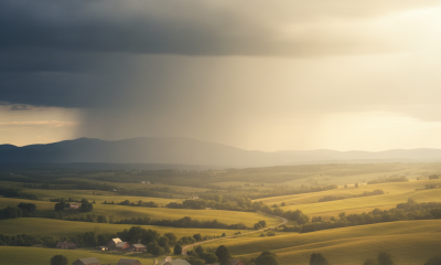 Bennington Valley Forecast: Overcast Warmth Sunday Precedes Heavy Rain Showers and Muggy Conditions Monday
