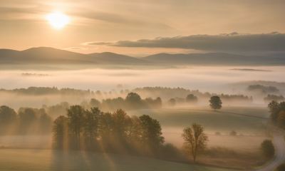 Bennington Weather: Morning Fog and Comfortable Warmth Ahead of Late-Week Drizzle