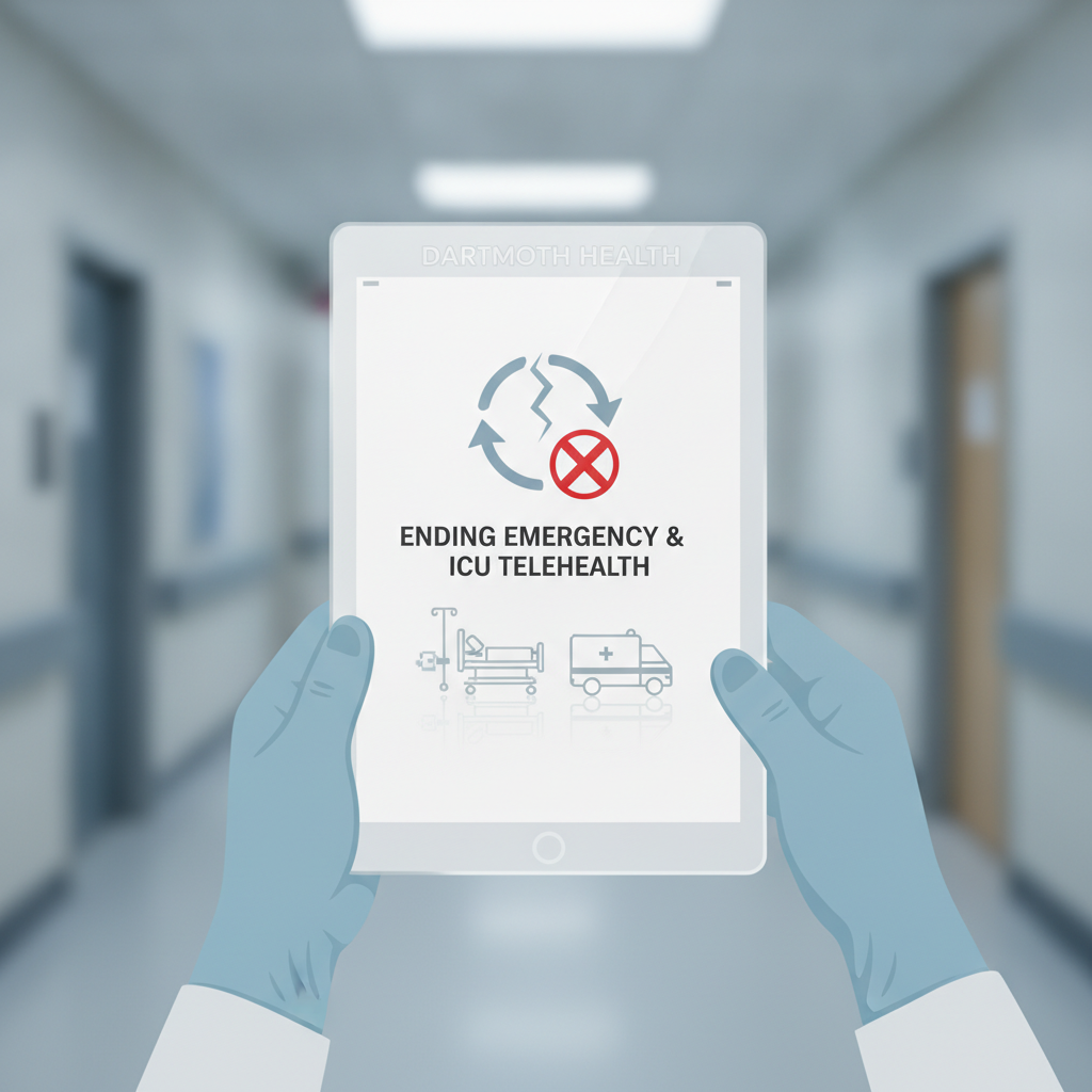 Dartmouth Health to End Emergency and ICU Telehealth Services
