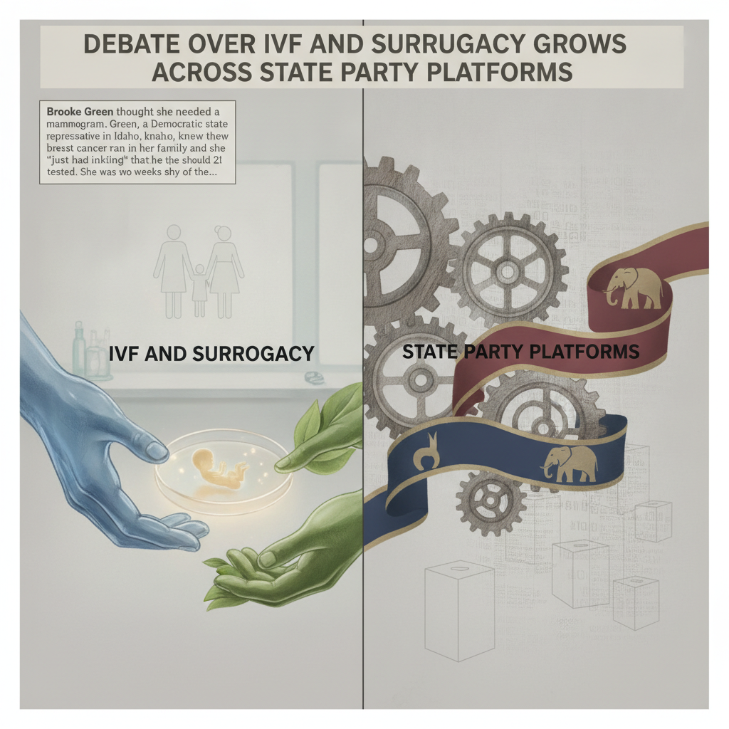 Debate Over IVF and Surrogacy Grows Across State Party Platforms