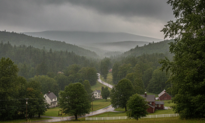 Drizzle and Overcast Skies Settle Over Bennington: Late August Valley Forecast