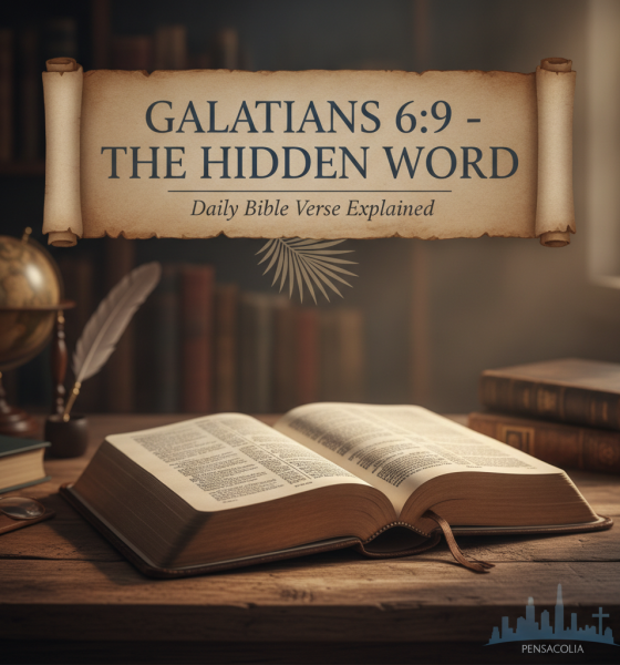 Galatians 6:9 - The Hidden Word - Daily Bible Verse Explained