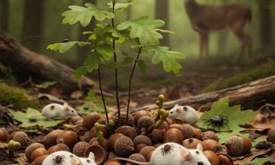 Mice and Acorn Crops Drive Lyme Disease Risk More Than Deer, Study Finds