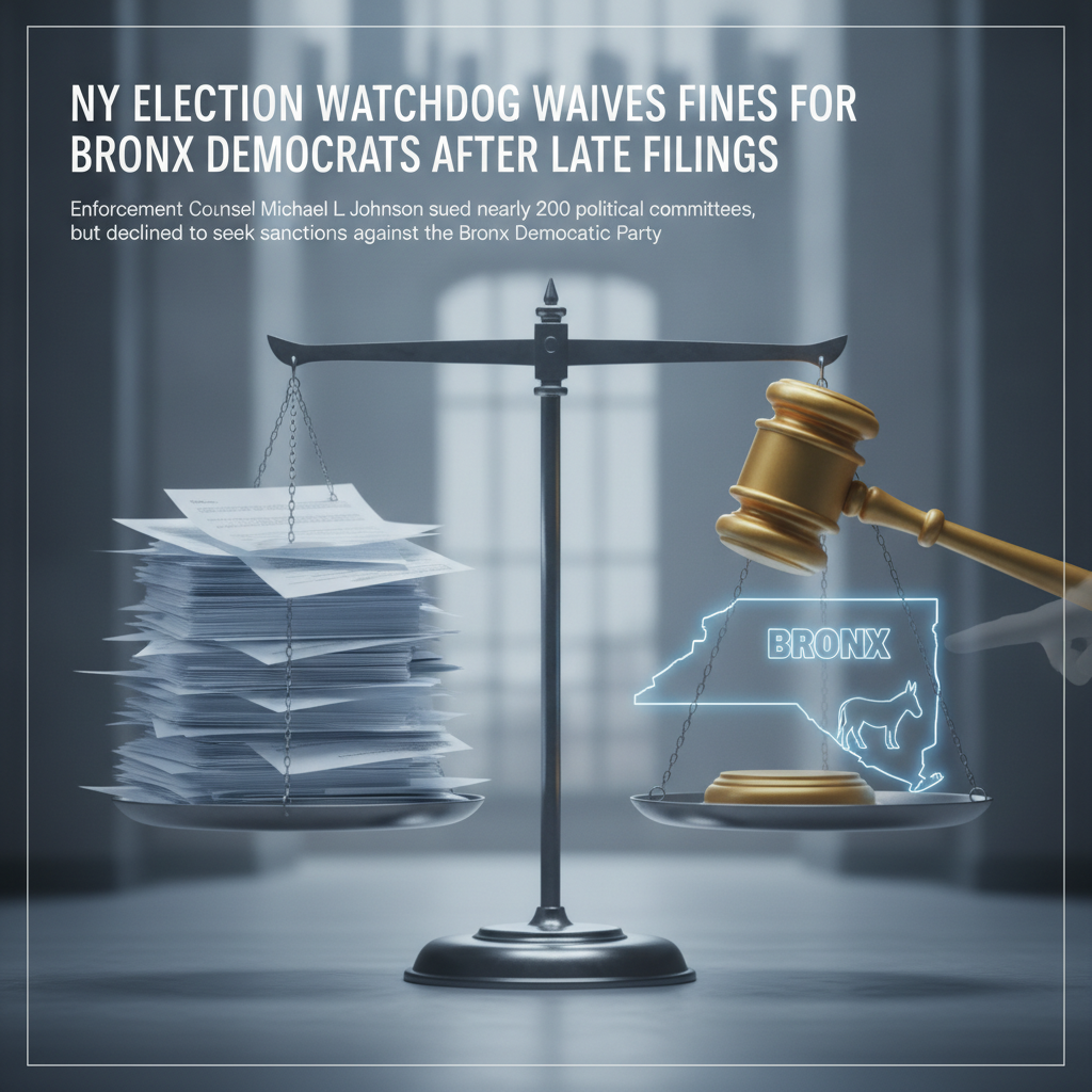 NY Election Watchdog Waives Fines for Bronx Democrats After Late Filings