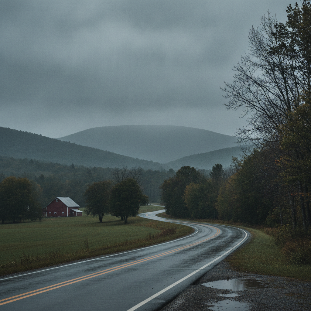 Overcast Monday Leads Into a Rainy Start to September Across Bennington County