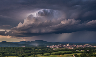 Severe Thunderstorm Watch: Litchfield, CT; Berkshire, MA; Albany, NY; Columbia, NY; Dutchess, NY; Fulton, NY; Greene, NY; Hamilton, NY; Herkimer, NY; Montgomery, NY; Rensselaer, NY; Saratoga, NY; Schenectady, NY; Schoharie, NY; Ulster, NY; Warren, NY; Washington, NY; Bennington, VT