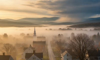 Warmth and Early Fog Give Way to Weekend Rain Showers in Bennington