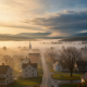 Warmth and Early Fog Give Way to Weekend Rain Showers in Bennington