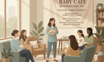 A cozy gathering at the Baby Cafe in Bennington, VT, where parents receive support for infant fe — baby cafe bennington vt