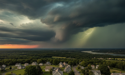 Weather alert graphic showing the tornado watch in Bennington, VT and surrounding tri-state — tornado watch Bennington VT