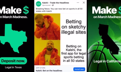 Kalshi platform logo and trading interface amid prediction markets lobbying debates
